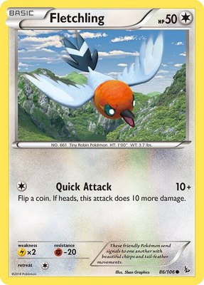 Fletchling, XY - Flashfire