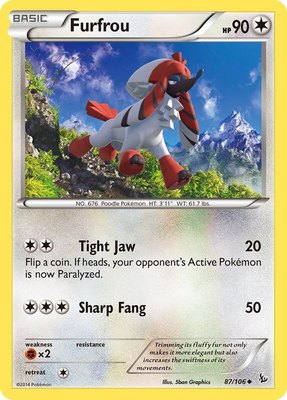 Furfrou, XY - Flashfire