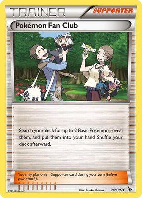 Pokemon Fan Club, XY - Flashfire
