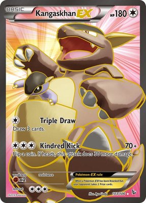 Kangaskhan EX (103 Full Art), XY - Flashfire