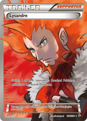 Lysandre (104 Full Art), XY - Flashfire