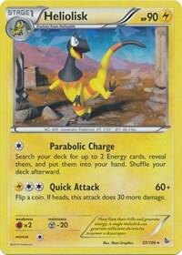 Heliolisk (XY Flashfire), Deck Exclusives