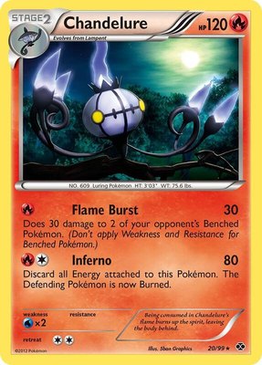 Chandelure, Next Destinies