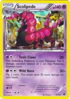 Scolipede (BW Emerging Powers), Deck Exclusives