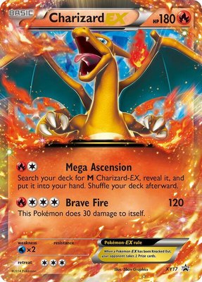 Charizard EX (XY Black Star Promos), Jumbo Cards