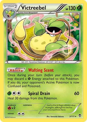 Victreebel, XY - Furious Fists