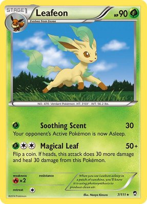 Leafeon, XY - Furious Fists