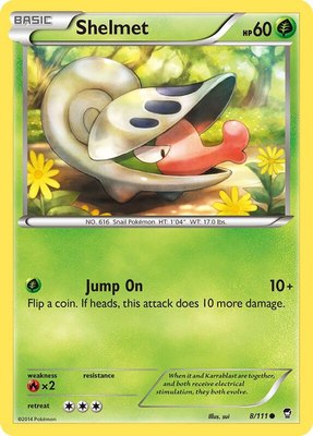 Shelmet, XY - Furious Fists