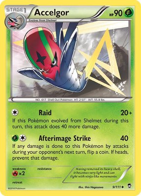 Accelgor, XY - Furious Fists