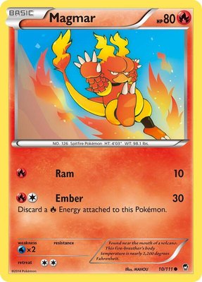 Magmar, XY - Furious Fists