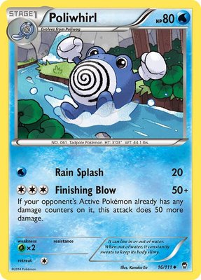Poliwhirl, XY - Furious Fists