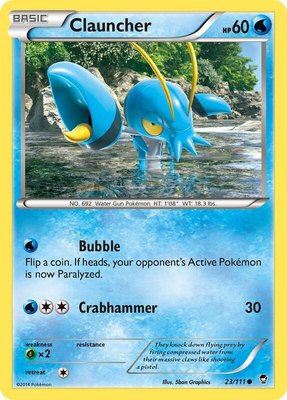 Clauncher, XY - Furious Fists