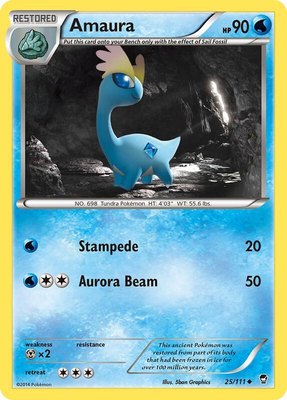 Amaura, XY - Furious Fists