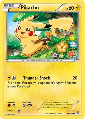 Pikachu, XY - Furious Fists
