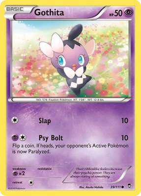 Gothita, XY - Furious Fists