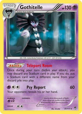 Gothitelle, XY - Furious Fists