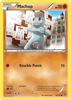 Machop, XY - Furious Fists