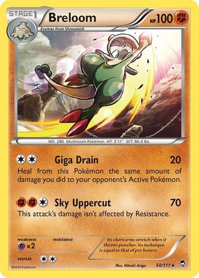 Breloom, XY - Furious Fists