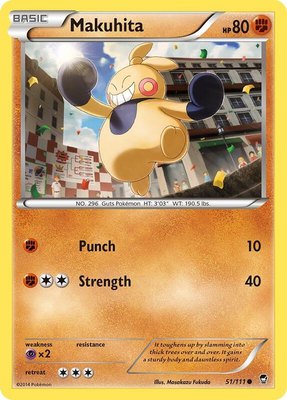Makuhita, XY - Furious Fists