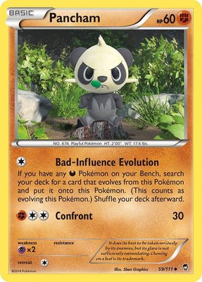 Pancham (59), XY - Furious Fists