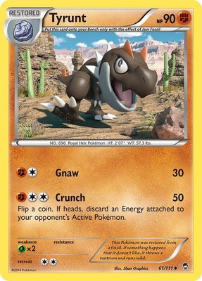 Tyrunt, XY - Furious Fists