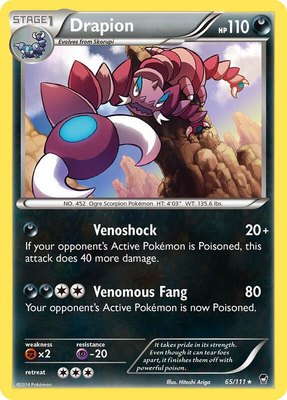 Drapion, XY - Furious Fists