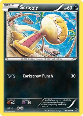 Scraggy, XY - Furious Fists