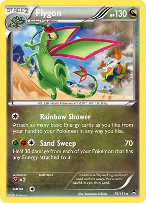 Flygon, XY - Furious Fists