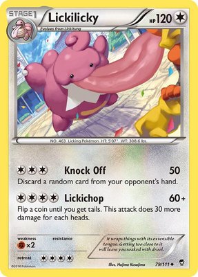Lickilicky, XY - Furious Fists