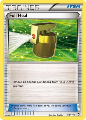 Full Heal, XY - Furious Fists