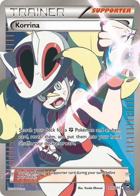Korrina (111 Full Art), XY - Furious Fists