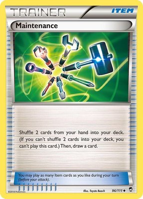 Maintenance, XY - Furious Fists