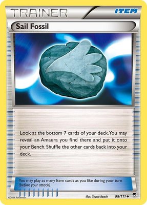 Sail Fossil, XY - Furious Fists