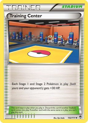 Training Center, XY - Furious Fists