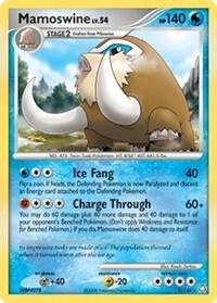 Mamoswine (DP Legends Awakened), Deck Exclusives