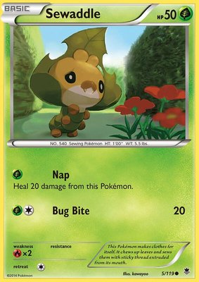 Sewaddle, XY - Phantom Forces