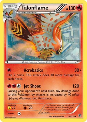 Talonflame, XY - Phantom Forces