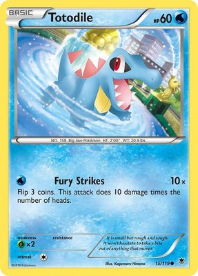 Totodile, XY - Phantom Forces