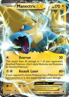 Manectric EX, XY - Phantom Forces