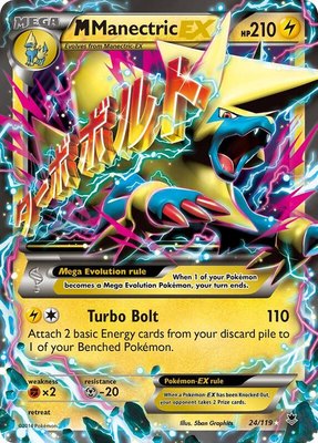 M Manectric EX, XY - Phantom Forces