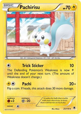 Pachirisu, XY - Phantom Forces