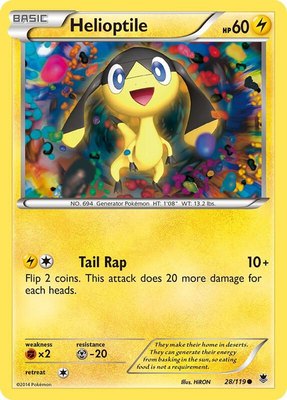 Helioptile (28), XY - Phantom Forces