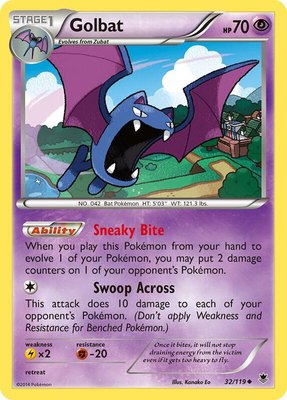 Golbat, XY - Phantom Forces