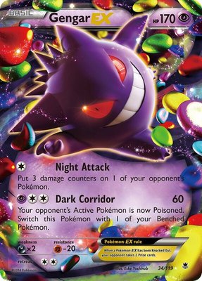 Gengar EX, XY - Phantom Forces