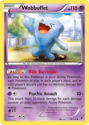 Wobbuffet, XY - Phantom Forces