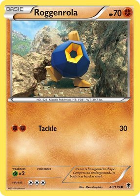 Roggenrola, XY - Phantom Forces