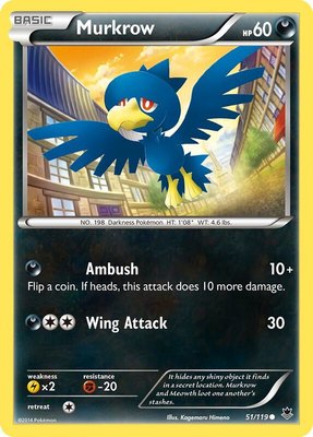 Murkrow, XY - Phantom Forces