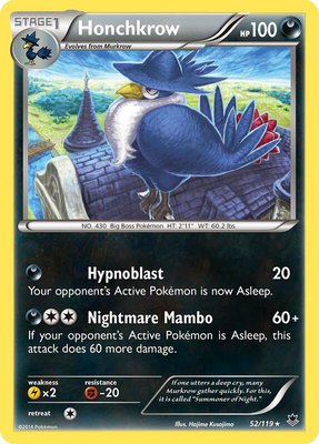 Honchkrow, XY - Phantom Forces