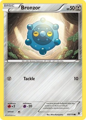 Bronzor, XY - Phantom Forces