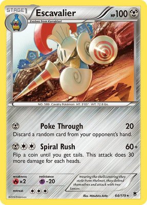 Escavalier, XY - Phantom Forces